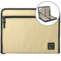 Ringke Smart Zip Pouch universal husa laptop tabletă (până la 13'') stand geantă organizator bej