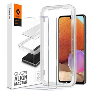 Spigen ALM GLAS.TR 2-PACK GALAXY A33 5G Folie sticla TRANSPARENT