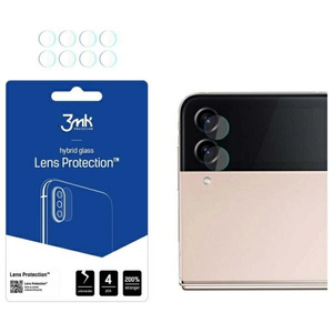 3mk Lentile Protect Sam F721 Z Flip4 Protecție pentru obiectivul camerei foto 4pcs - Față