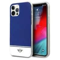 Mini MIHCP12MPCUBINA iPhone 12/12 Pro 6.1" albastru marin/marină tare case Colecția Stripe