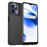 Case husanou Tunet Realme C35 siliko armurată de protecție negru