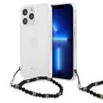 Husa GUESS Apple iPhone 13 13 Pro Black Pearl Clear Hardcase