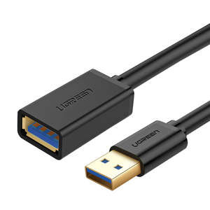Cablu USB 3.0 UGREEN 10368B, mascul, 1m (negru)
