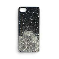 Star Glitter husa  capac pentru iPhone 13 Pro caz lucios sclipici negru