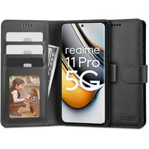 Husa Portofel Tech-Protect Wallet Realme 11 Pro 5g / 11 Pro+ Plus 5g Negru Case