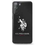 Husa US POLO Samsung Galaxy S21 Plus G996 Shiny Big Logo USHCS21MTPUHRBK Negru Case