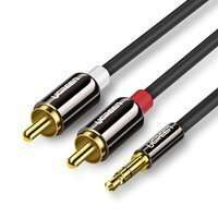 Ugreen 3,5 mm mini jack - 2RCA aucio cable 3m black (10590)