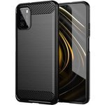 Husa TECH-PROTECT Xiaomi Poco M3 Tpucarbon negru Case