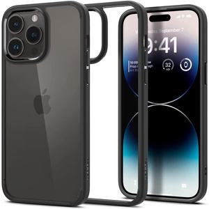 Husa Spigen Ultra Hybrid iPhone MATTE 14 Pro Max negru