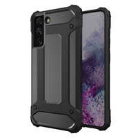 Husa Armor husa Hybrid pentru Samsung Galaxy S23+ hărți hibride blindate negru Case