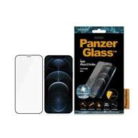PanzerGlass E2E E2E Super+ iPhone 12 Pro Max Case Microfractura antibacteriană prietenoasă negru/negru