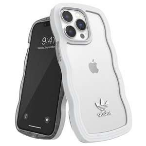 Adidas OR Wavy Case iPhone 13 Pro /13 6.1" alb-transparent / alb-transparent 51903