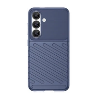 Husa Thunder Case pentru Samsung Galaxy S25, husa blindata din silicon - albastra