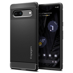 Husa Spigen Rugged Armor MATTE Google Pixel 7A negru Case