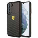 Husa FERRARI Samsung Galaxy S22 On Track Real Carbon Black Hardcase