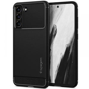 Spigen Rugged Armor S21 FE MATTE Negru Case