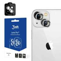 3mk iPhone Lens Protection Pro 14 Max 6,7" argintiu/argintiu Protecția obiectivului camerei foto cu ramă de montare 1 buc.
