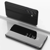 Husa Clear View Case pentru husa Samsung Galaxy A16 / A16 5G cu clapa - neagra