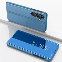 Husa Clear View Case pentru husa Samsung Galaxy A16 / A16 5G cu clapa - albastra