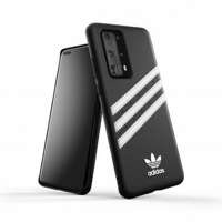 Husa Adidas OR modelat PU SS20 Huawei P40 negru-alb/negru-alb 39062