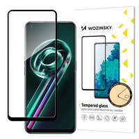 Wozinsky super-puternic folie sticla Full Glue pentru întregul ecran cu ramă Case Friendly Realme 9 Pro + (9 Pro Plus) negru