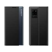 New Sleep Case cover husa cu capac cu flip cover cu funcție de stand Samsung Galaxy A02s EU negru