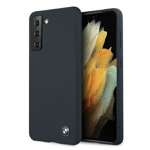 Husa BMW BMW Samsung Galaxy S21 Plus Silicon Signature BMHCS21MSILNA Navy Blue Hardcase