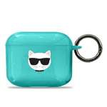 Case Karl Lagerfeld KLA3UCHFL AirPods 3 cover blue / blue Choupette