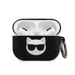 KARL LAGERFELD Case AirPods Apple Pro Choupette Black Silicone Case