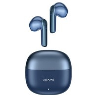 USAMS Casti Bluetooth 5.1 Bluetooth 5.1 TWS XH Series Dual mic wireless albastru/albastru BHUXH03