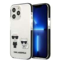 Husa iPhonecase Karl Lagerfeld Klhcp13xtpekcw 13 Pro Max 6.7" Hard alb / alb Karl&amp;choupette Case