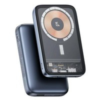 USAMS Powerbank PB67 PB67 10000mAh 20W QC3.0+PD Magnetic Wireless Fast Charge steel/tarnish 10KCD18401 (US-CD184)
