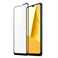 Dux Ducis Ducis 9D Sticlă temperată folie sticla Vivo Y16 / Y02s cu ecran complet cu bezel negru (case prietenos)
