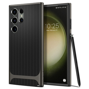 Husa Spigen Neo Hybrid Galaxy S23 Ultra Gunmetal Case