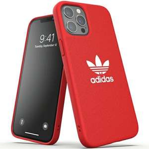 Adidas Moulded Case Canvas iPhone 12 Pro Max roșu / roșu 42270