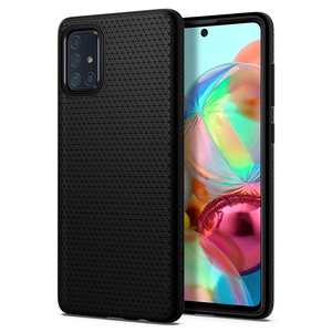Husa SPIGEN Cazul Samsung Galaxy A51 Liquid Air Matte negru