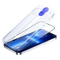 szkło iPhone Joyroom Knight pentru 14 Plus cu kit de montare transparent (JR-H11)