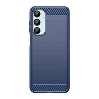 Husa din silicon Carbon Case pentru Samsung Galaxy A16 / A16 5G - albastra