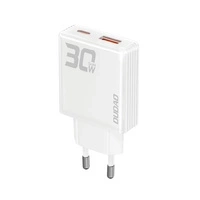 Încărcător de perete GaN Dudao A30EU 30W USB-A / USB-C - alb