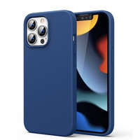 Ugreen Silicon de protecție Case cauciuc cauciuc flexibil silicon manșon de acoperire silicon iPhone 13 Pro Max albastru