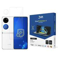 Folie Sticla 3mk Huawei P50 Silver Protect+ Pocket Folded Edition Folia Antimicrobial montat pe umezeală