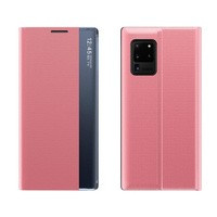 New Sleep Case cover husa cu capac cu flip cover cu funcție de stand Samsung Galaxy A73 roz