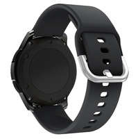 Curea de silicon TYS smartwatch banda de ceas universal 22mm negru