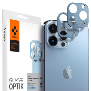 Spigen Optik.Tr Camera Protector 2-Pack Apple iPhone  13 Pro / 13 Pro Max Sierra Blue Camera protector