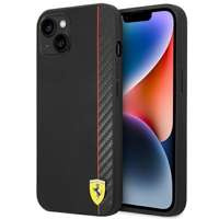 Husa iPhonecase Ferrari 14 Plus 6.7" negru/negru Carbon dur Ferrari 14 Plus 6.7" negru/negru Carbon dur