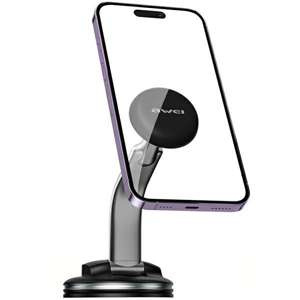 mag suport AWEI netic carglass/cockpit netic X45 negru/negru