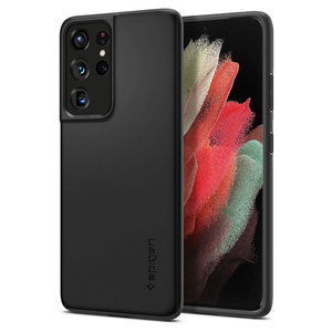 Husa SPIGEN  Galaxy S21 Ultra Thin Fit Negru Case