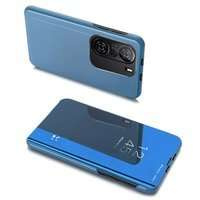 Clear View Case caz husa cu capac flip Xiaomi Redmi K40 Pro+ / K40 Pro / K40 / K40 / Poco F3 albastru