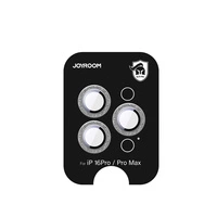 Protector de ecran din sticlă Joyroom JR-MSF0304 pentru lentile iPhone 16 Pro/16 Pro Max - argintiu