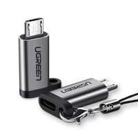 Ugreen USB Type C to micro USB adapter gray (50590)